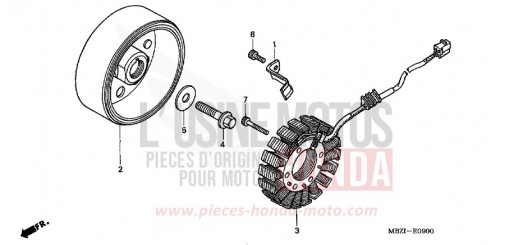 GENERATRICE CB600F4 de 2004